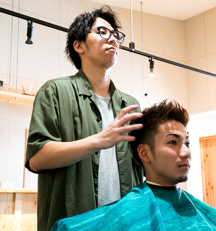 Hair Studio 716 大阪府岸和田市 メンズサロン 理容室